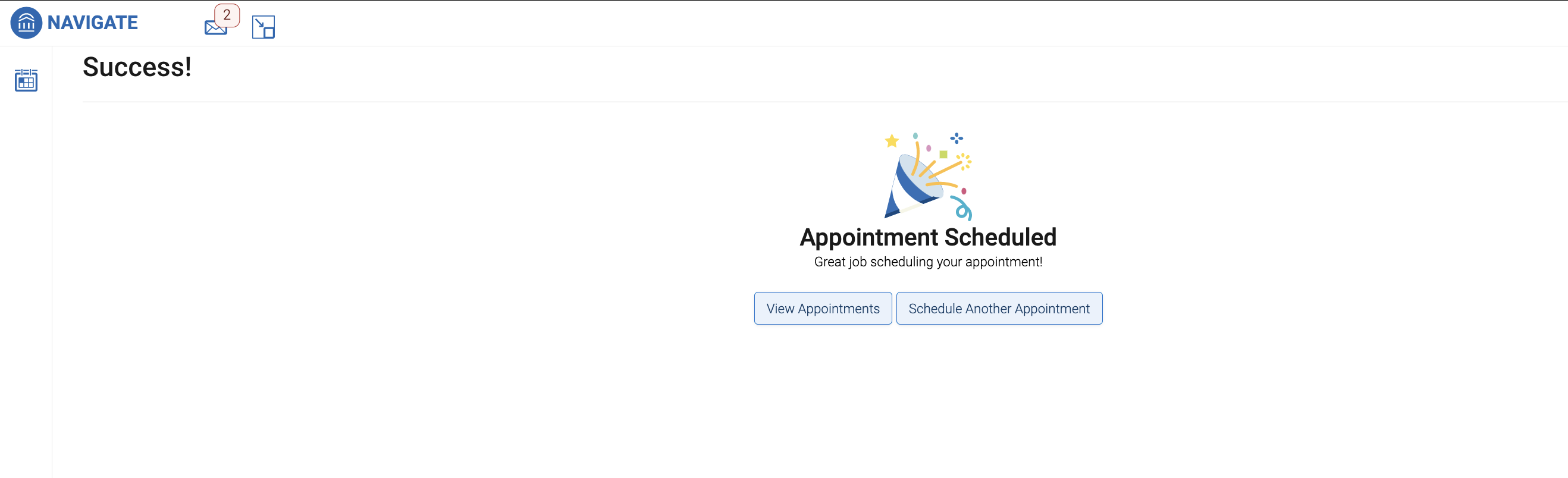 Appointment Scheduled